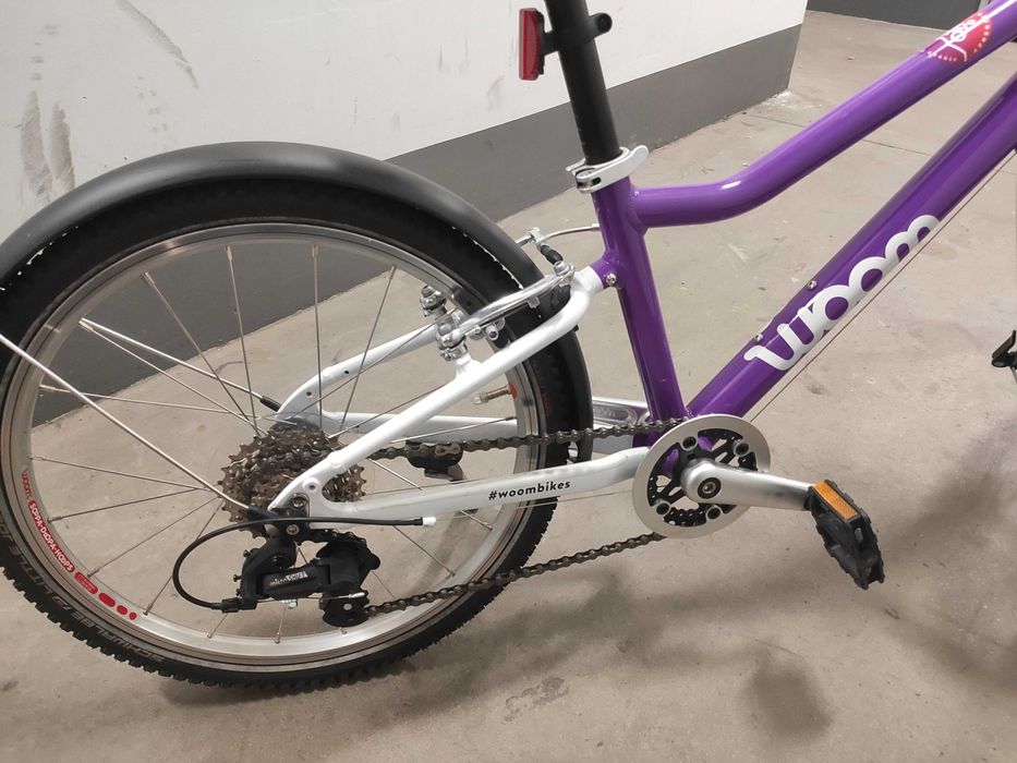 Woom 4 20 cali fioletowy