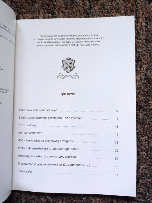 Barokowy pałac myśliwski erdmanna II