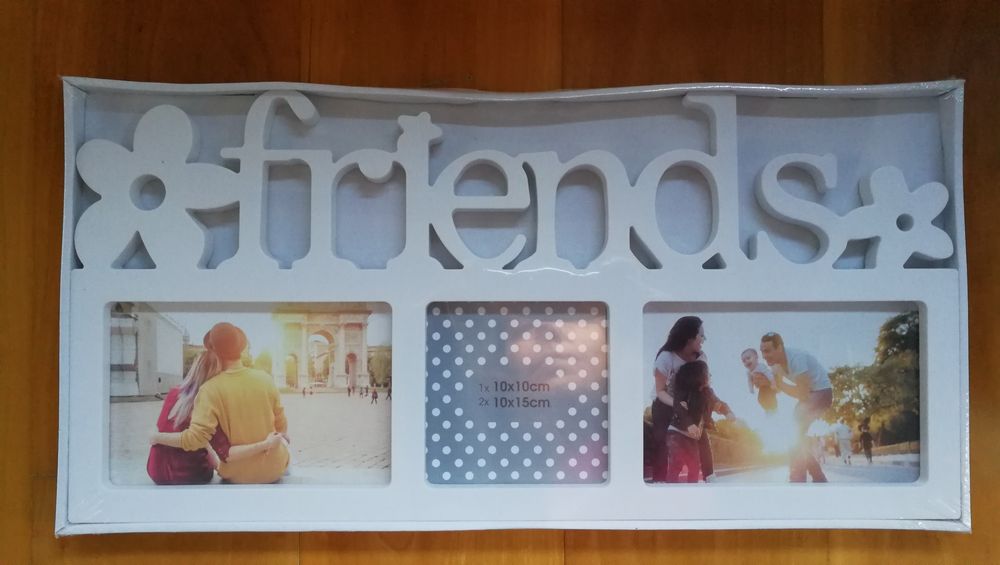 Newly Released White Picture Frame for 3 Photos