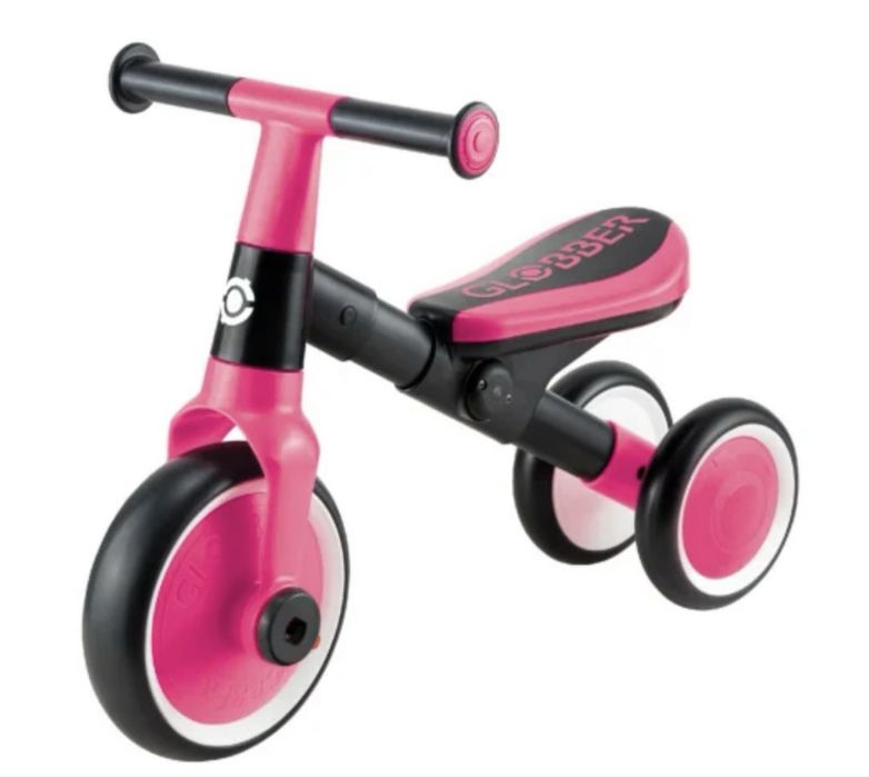 Велосипед- біговел Globber Learning Trike Fuchsia 2 в 1