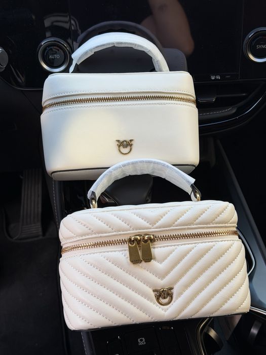 Сумка Pinko біла Vanity soft mini