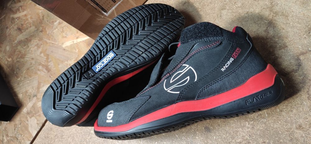 Buty wyścigowe Sparco teamwork Racing Evo Industrial 42 rajdowe gokart