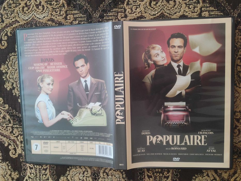 Фільм Populaire / Кохання на кінчиках пальців  на DVD