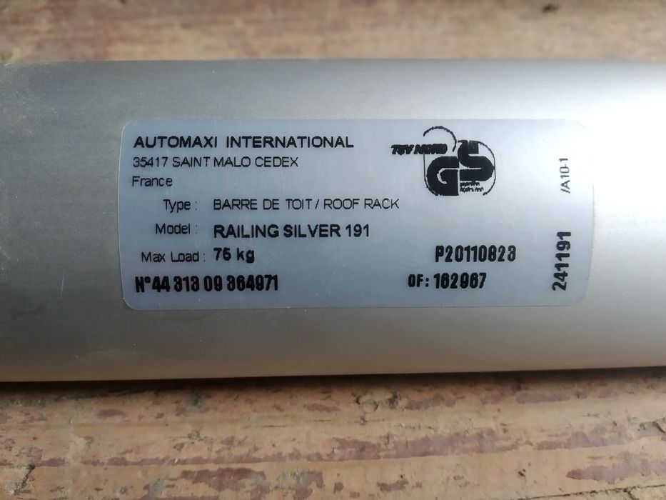 Продам багажник для рейленгов