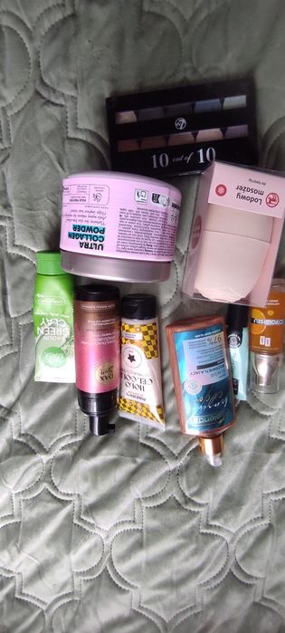 Zestaw kosmetyków różne zużycie