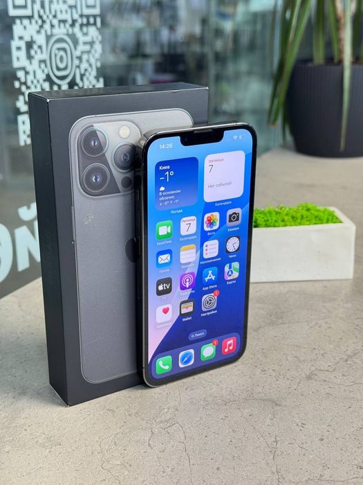 Apple iphone 13 pro 128/256 gb silver graphite акб айфон 13 про 128 гб