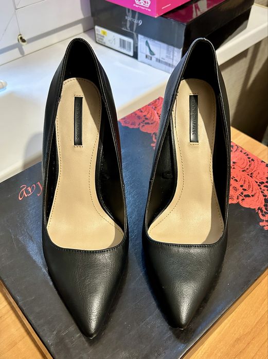 Туфли кожаные 39р