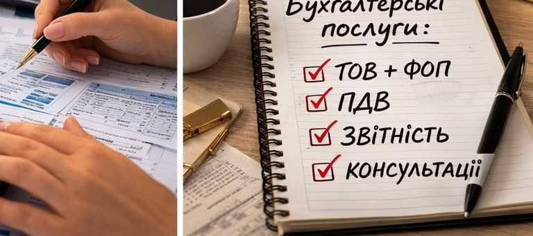 Бухгалтер для ФОП 2-3 група |Звітність| Податки | 15+ років досвіду