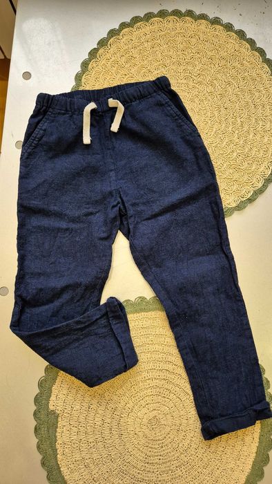 Штани льняні next р. 98-104 р 3-4 брюки льняні zara
