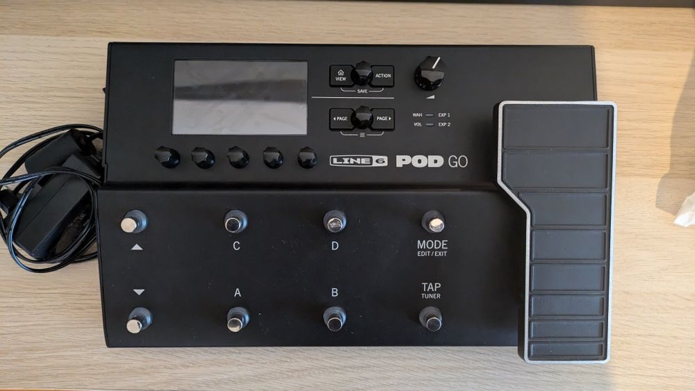 Pedaleira Line6 Pod Go