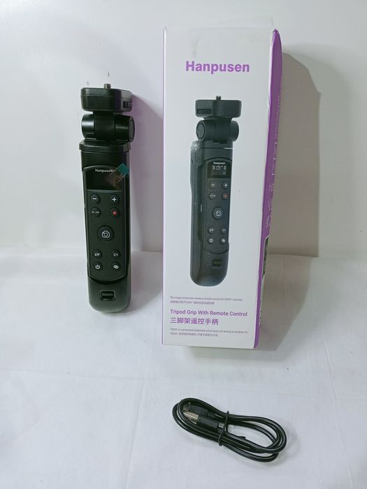 NOWY Statyw Uchwyt Vlog Hanpusen z Pilotem Bluetooth (do Sony) – Grip FOTO
