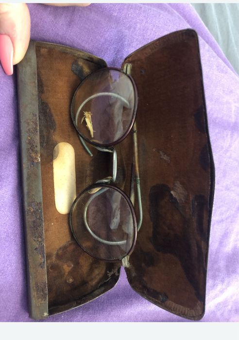 Okulary vintage antyk