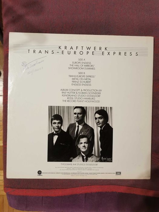 KRAFTWERK – Trans-Europe Express 1 Press US
