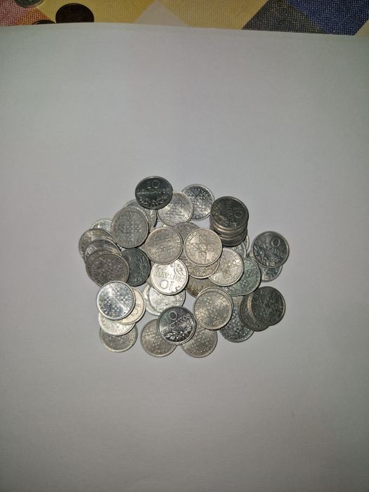 Moedas antigas de centavos