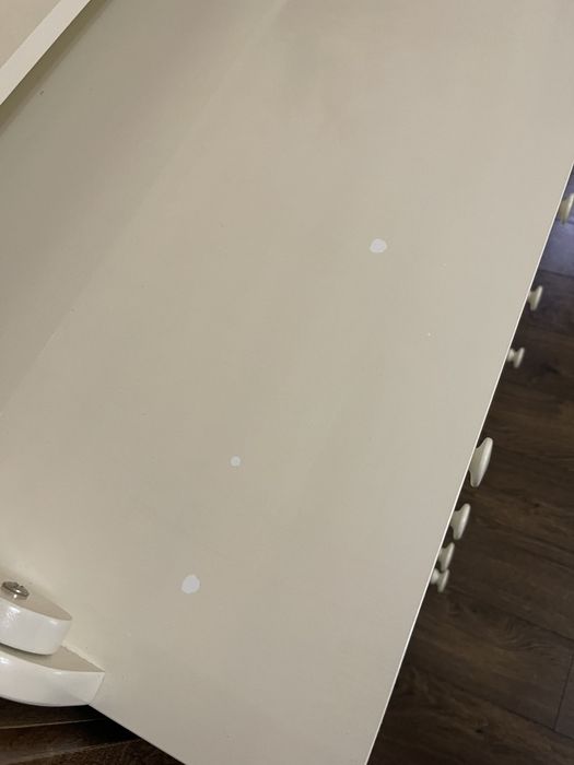 Дитячий комод білий