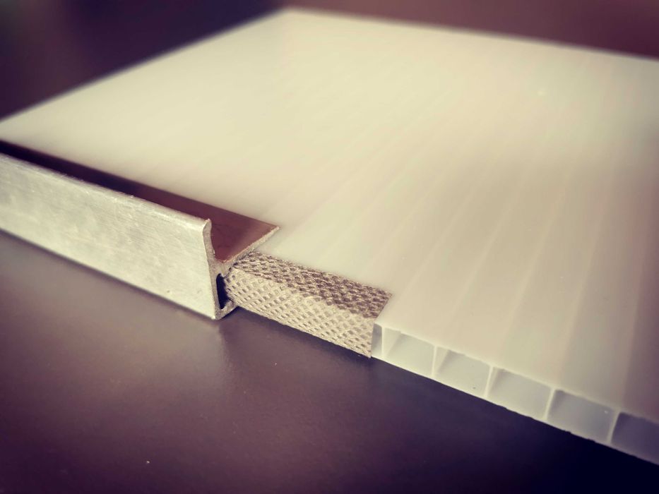 Zestaw do zadaszenia tarasu 4,2m x 3m 10mm poliwęglan (wersja PREMIUM)