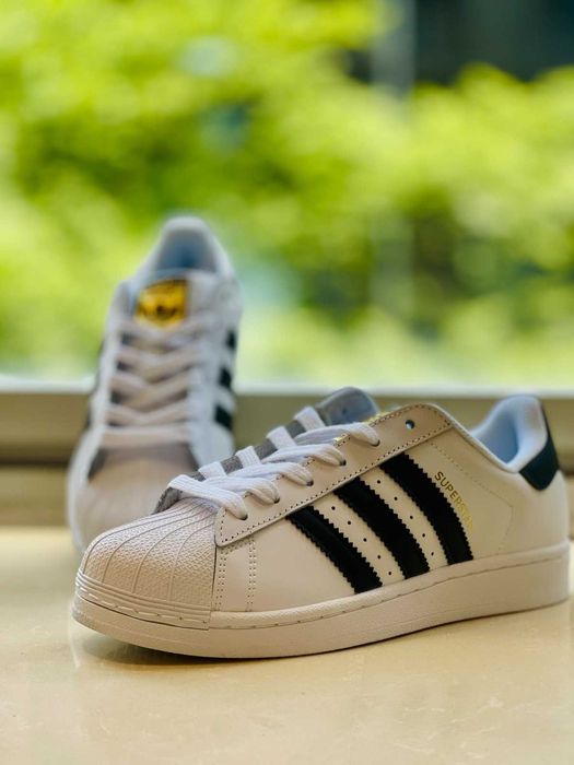 Oryginalne męskie buty adidas Superstar XLG White R.40