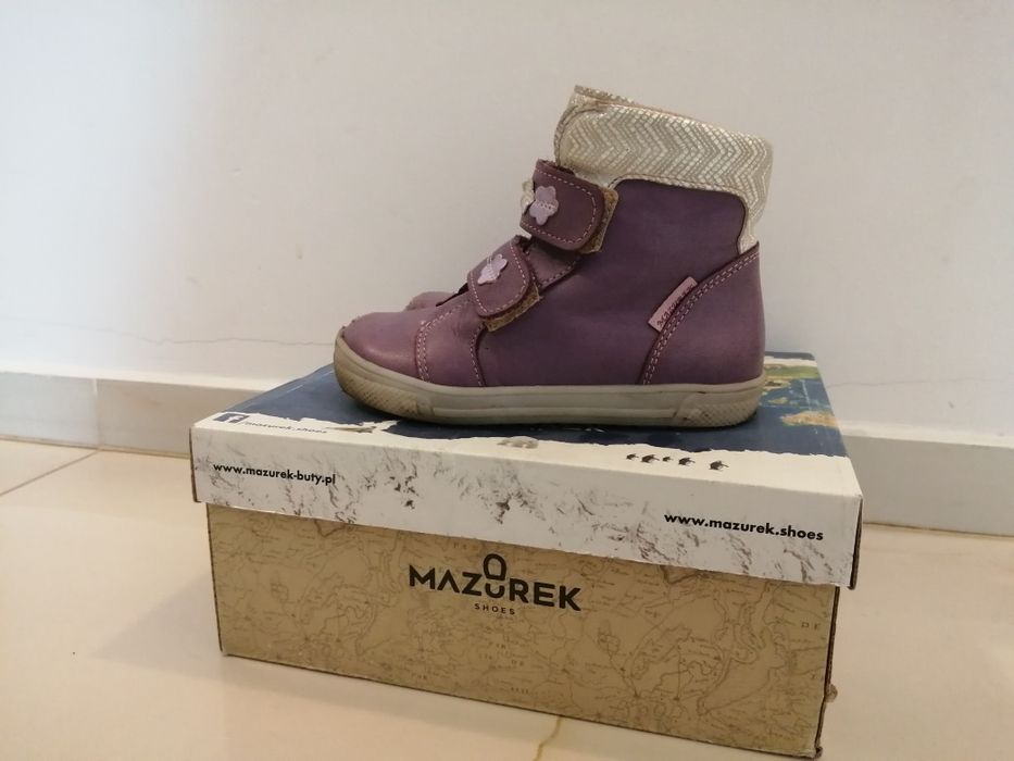 Mazurek lekkie buty na wiosnę dł wkładki 17cm