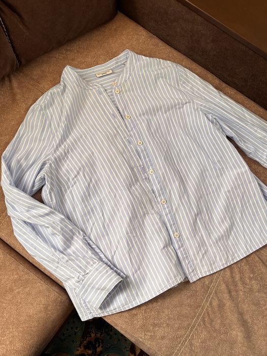 сорочка Massimo Dutti блакитного кольору