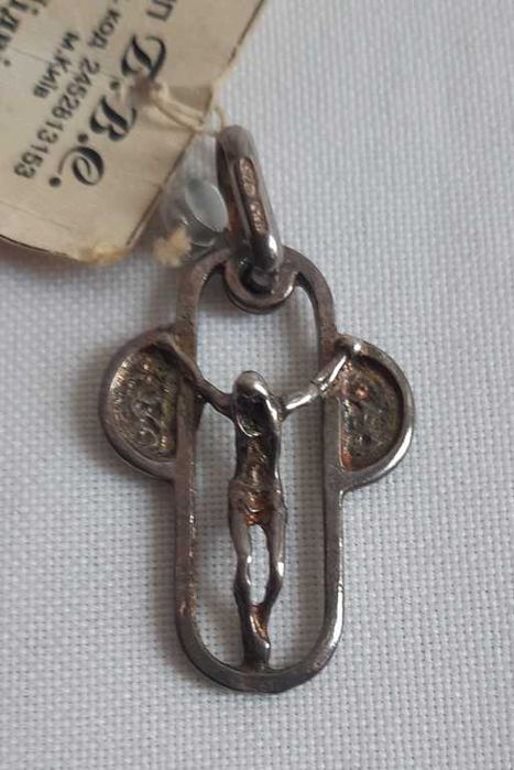 Подвес серебро 925 пробы Крест-Распятие