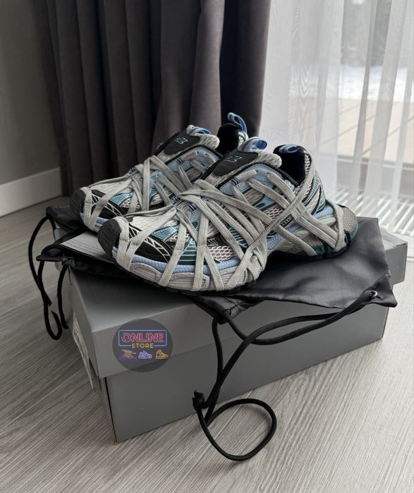 Кросівки Balenciaga 3XL Extreme Lace Blue/Multicolor