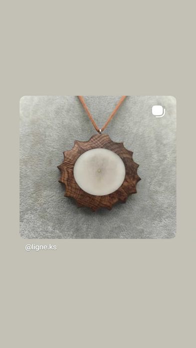 Naszyjnik Czeczot Tagua