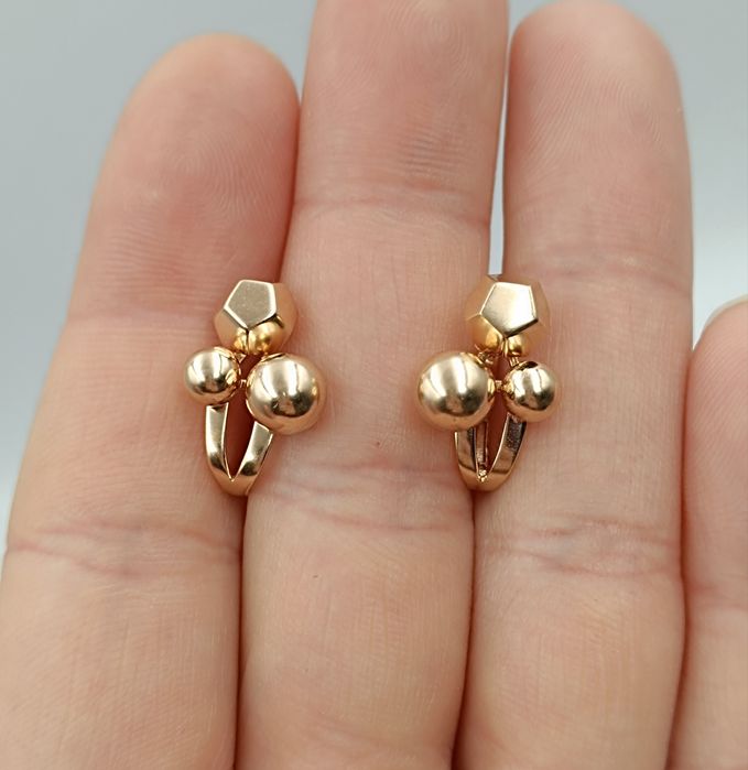 Золотые серьги 585 прибы