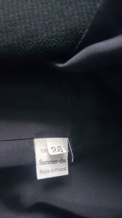 Czarny garnitur Summer-cha
