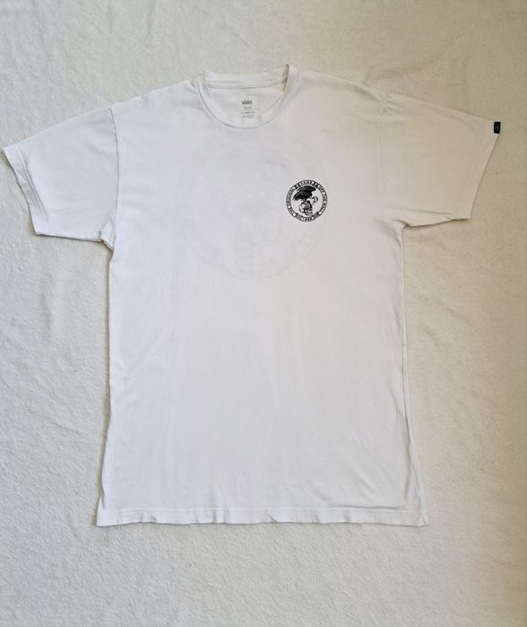 Koszulka Vans  T-shirt    biała z nadrukiem