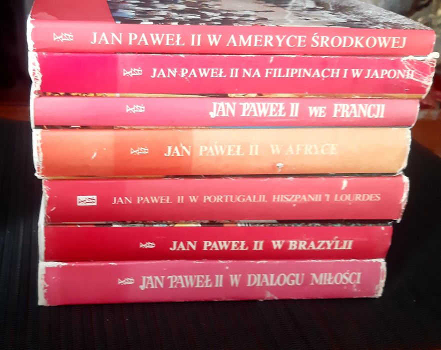 7x Jan Paweł II wydawnictwo PAX PRL