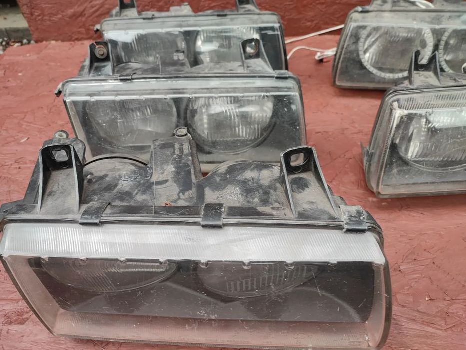 bmw e36 compact oryginalne lampy przednie lewa / prawa o nr. 63 12 8 3