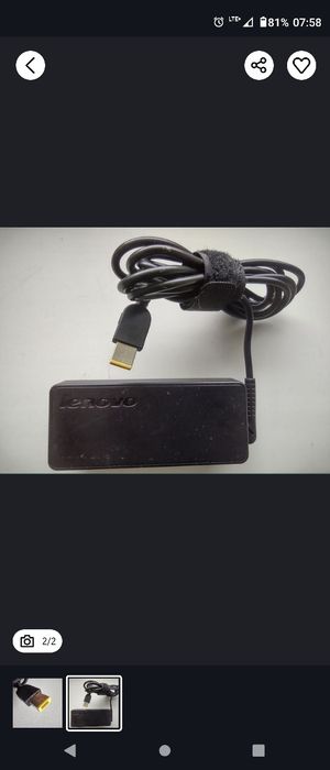 Zasilacz oryginalny Lenovo IBM 65 W 20v 3, 25 A