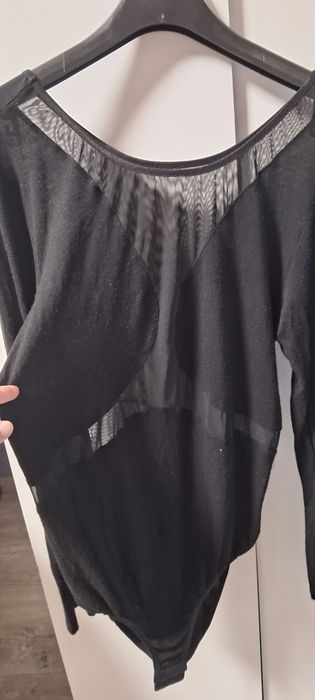 Боди черное можно беременным 2 ХЛ