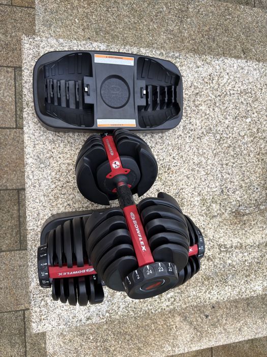 Halteres 552i SelectTech Bowflex de 2 kg a 24kg (par)