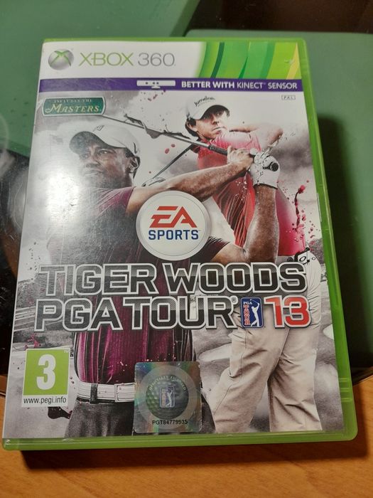 Kinect Tiger Woods PGA Tour 13. Stan idealny.X box 360