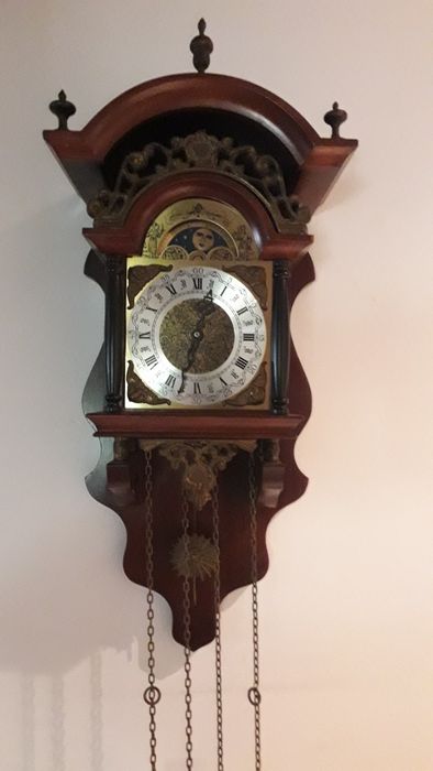 Relogio de parede antigo Sallander