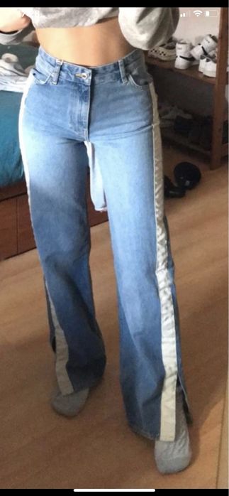 Calcas de ganga mulher