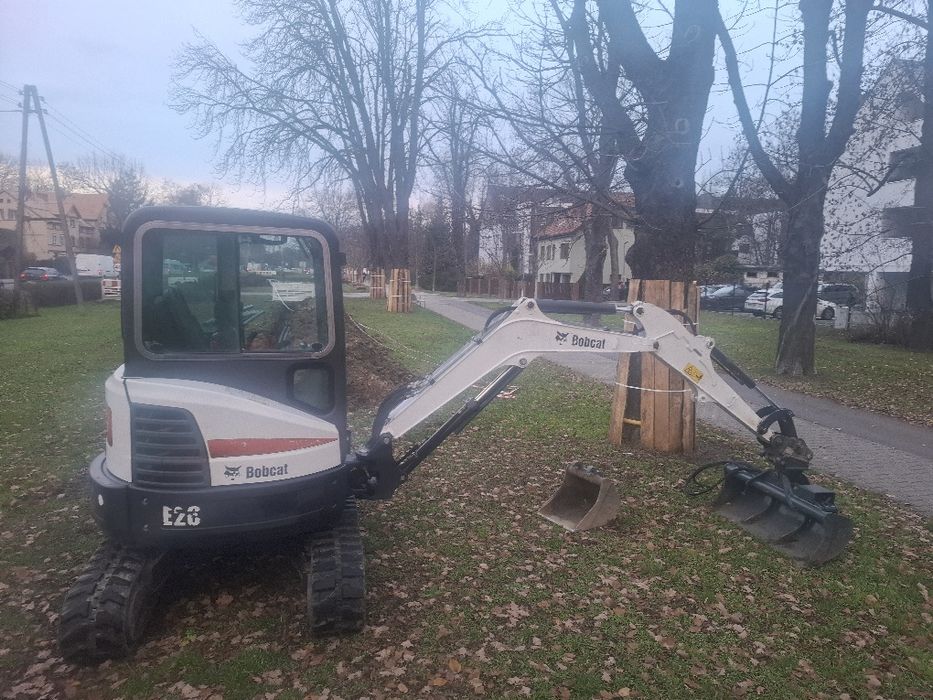 REZERWACJA Minikoparka Bobcat E26 2015  Super Stan
