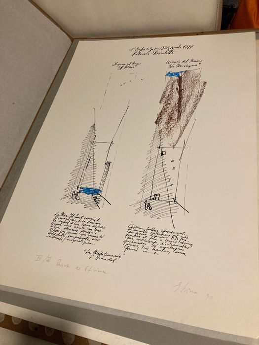 Serigrafia assinada Arq. Souto Moura