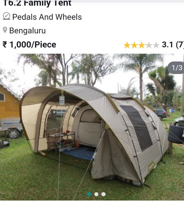 Vendo tenda de campismo t6.2