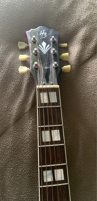 Guitarra Acustica Harley Benton Custom Line Superior-E VS