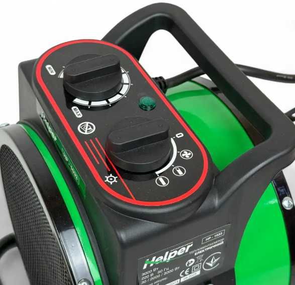 Тепловентилятор Helper HP - 1033 3 кВт обігрівач обогреватель электро