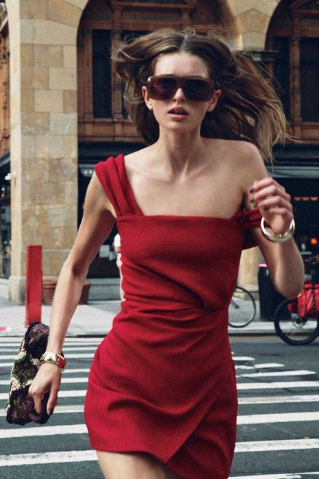 Сукня Zara Червона святкова