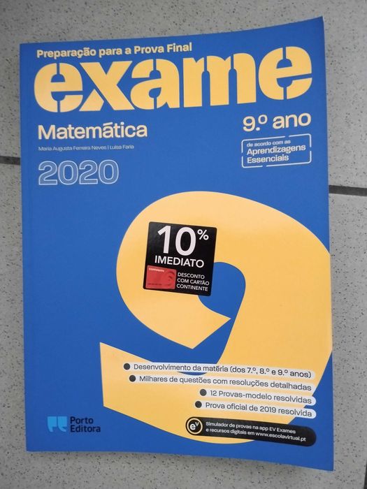 Exame Matemática – Preparação para a Prova Final | 9.º Ano