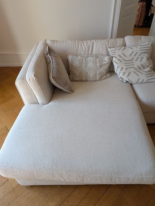 Sofá chaise longue  como novo