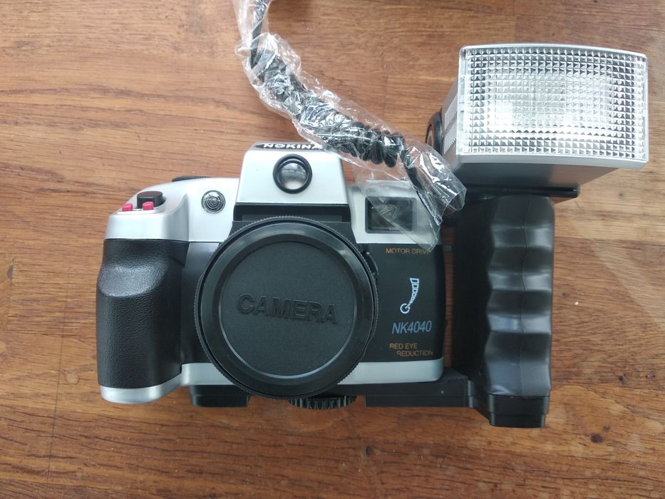 Máquina fotográfica nunca usada