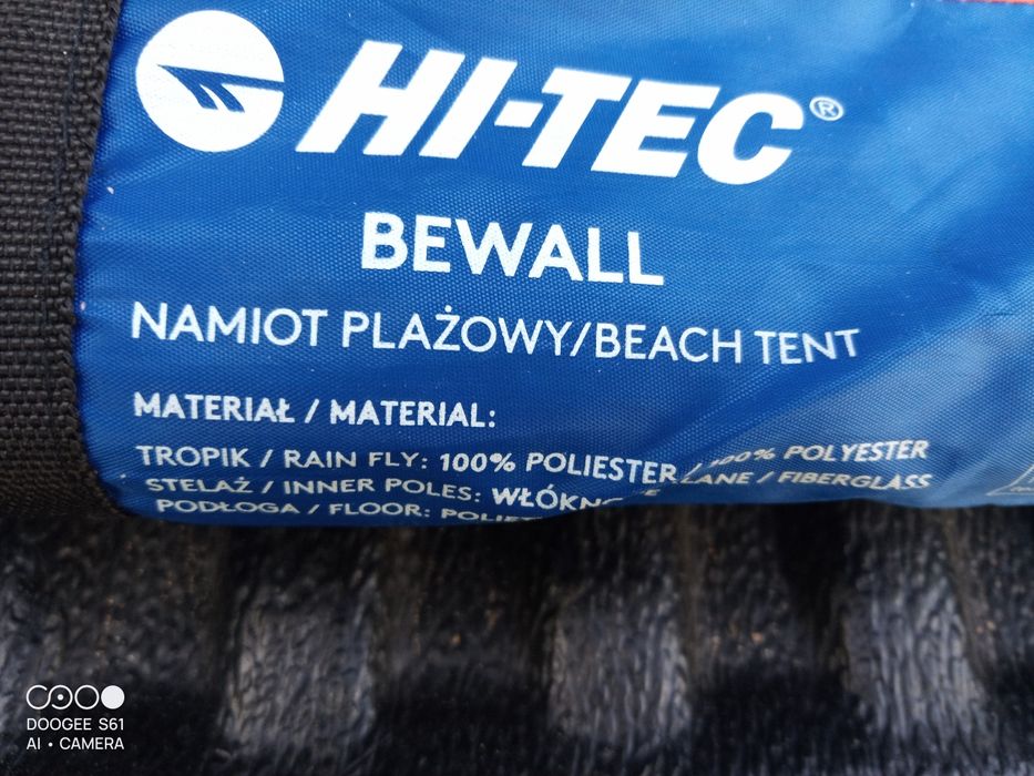 Nowy namiot plażowy hi-tec