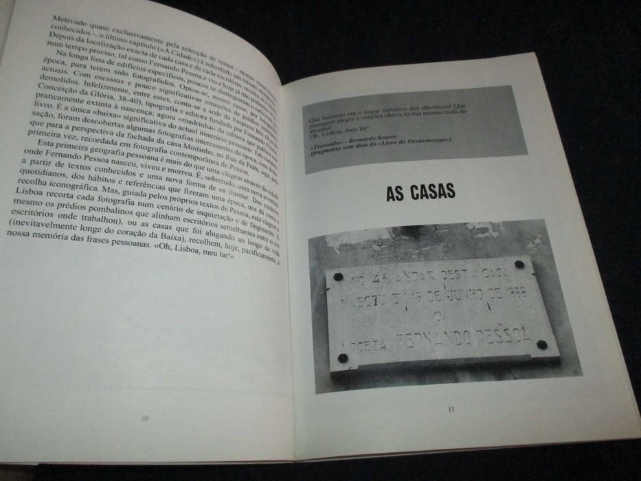 Livro A Lisboa de Fernando Pessoa Marina Tavares Dias