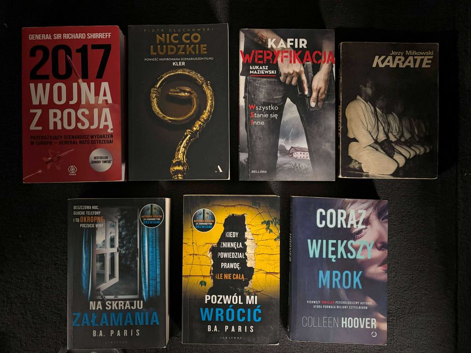Książki - różne tytuły
