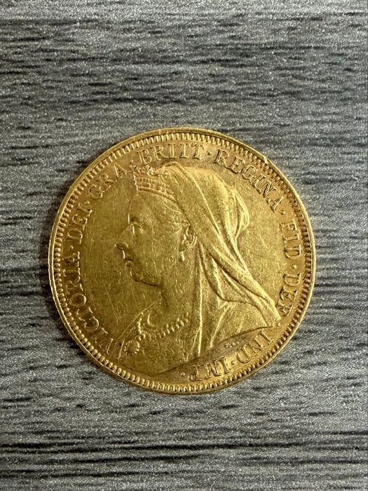Sovereign Britânico 1895 - Rainha Vitória